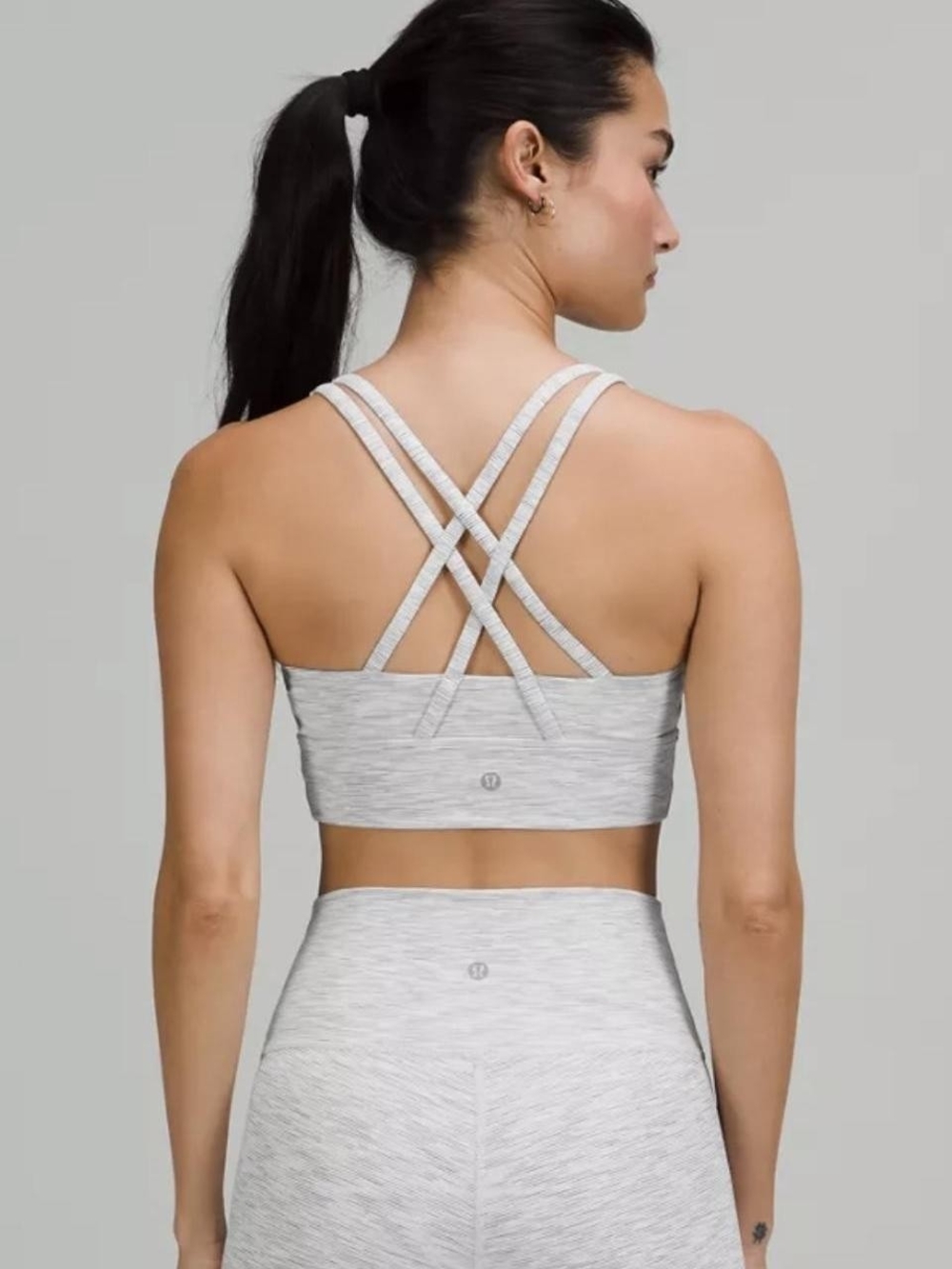 lululemon athletica Energy Sports Bra Heather Grey